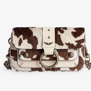 Zadig & Voltaire Kate Clutch with Pony Hair